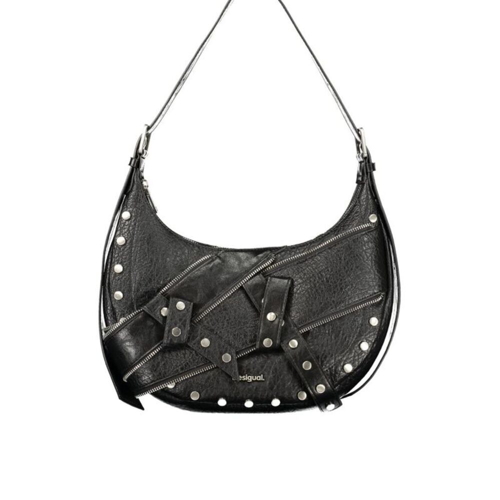 Desigual Nero Poliuretano Donna Women's Bag